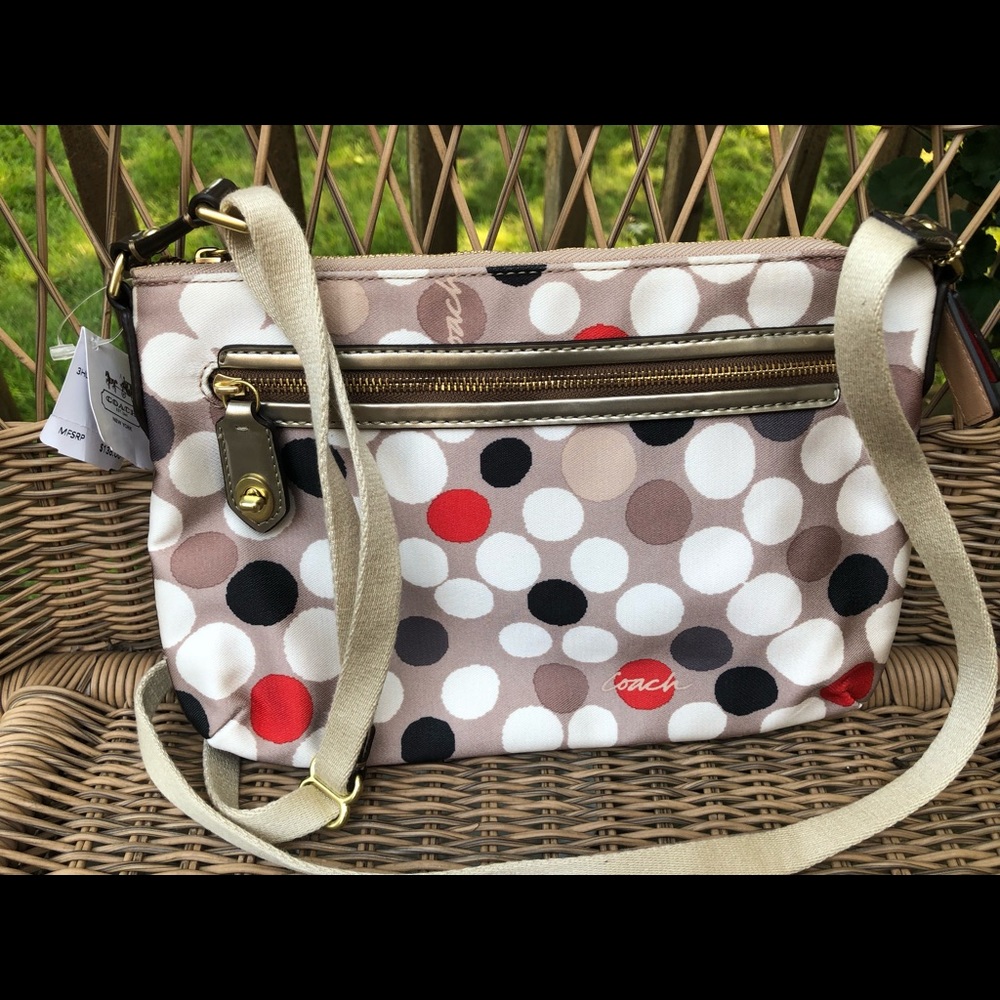 Coach - NWT - Pop Watrclr Dot crossbody purse